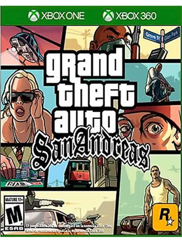 Grand Theft Auto: San Andreas - Microsoft Xbox 360 - Action