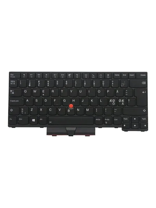 Lenovo Chicony - Laptop tagentbord - till ersättning - Nordisk - Svart