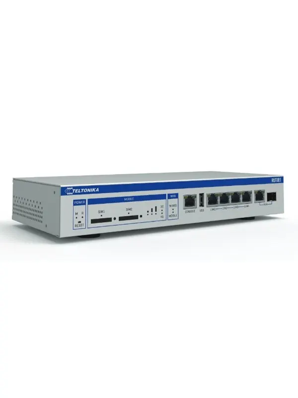 Teltonika RUTXR1 Enterprise Rack Mountable SFP/LTE Router - Wireless router Wi-Fi 5