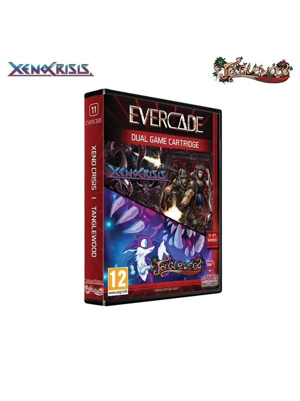Xeno Crisis/Tanglewood Dual Game Cartridge - Evercade - Plattform