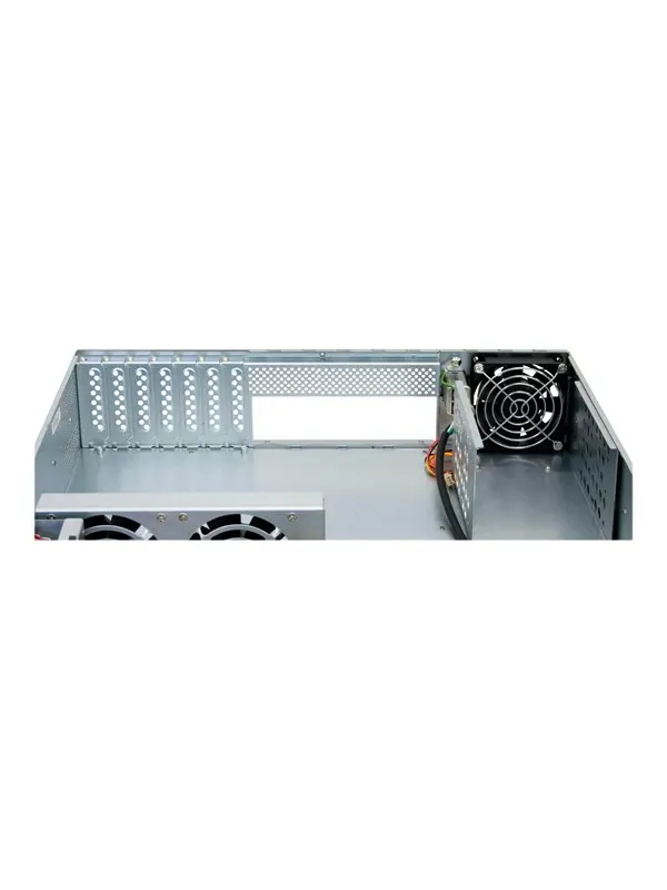Chieftec UNC-210T-B/1x400W 19" 2U chassi Black U - Chassi - Server (Rack) - Svart