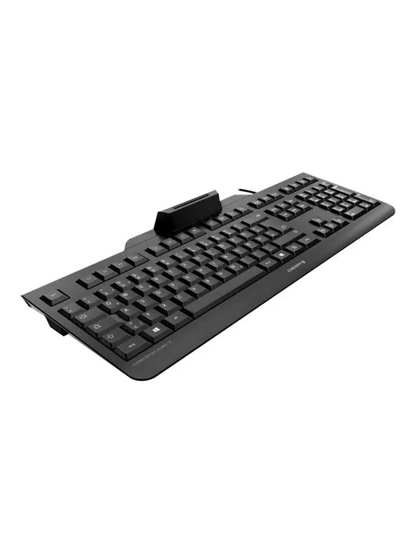Cherry SECURE BOARD 1.0 - Tangentbord - Nordisk - Svart