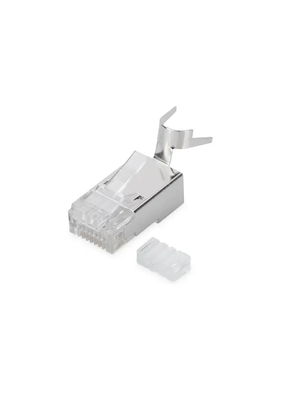 DIGITUS CAT 6A Modular Plug - Silver