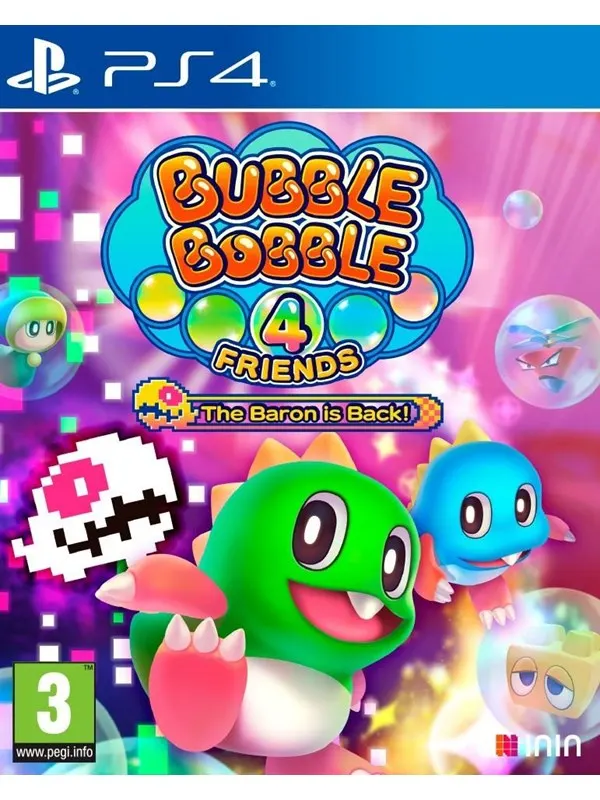 Bubble Bobble 4 Friends - The Baron is Back - Sony PlayStation 4 - Plattformsspelare