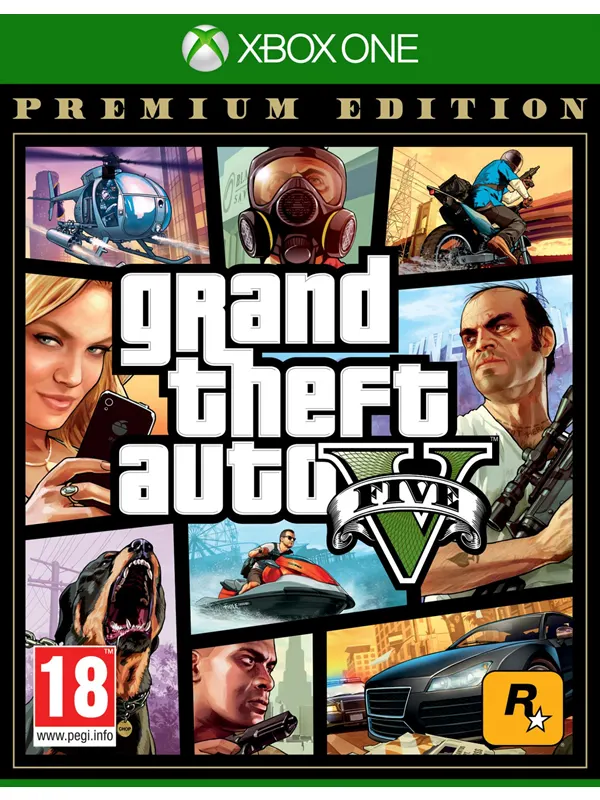 Grand Theft Auto V (Premium Edition) - Microsoft Xbox One - Action