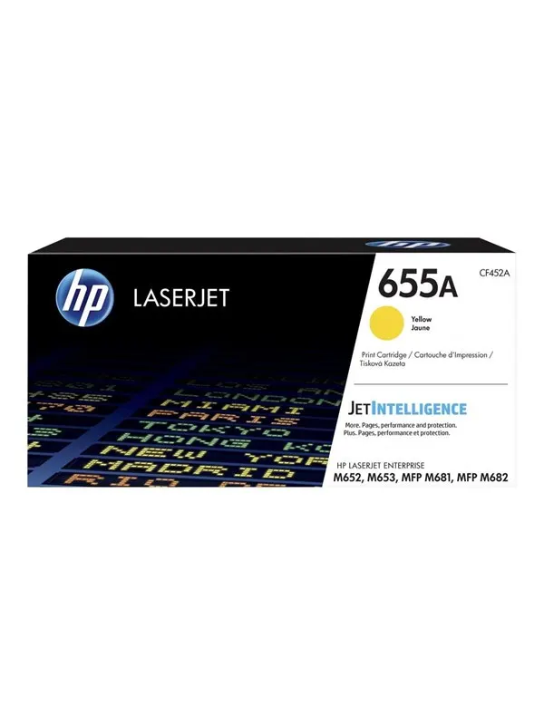 HP 655A / CF452A Yellow Toner
