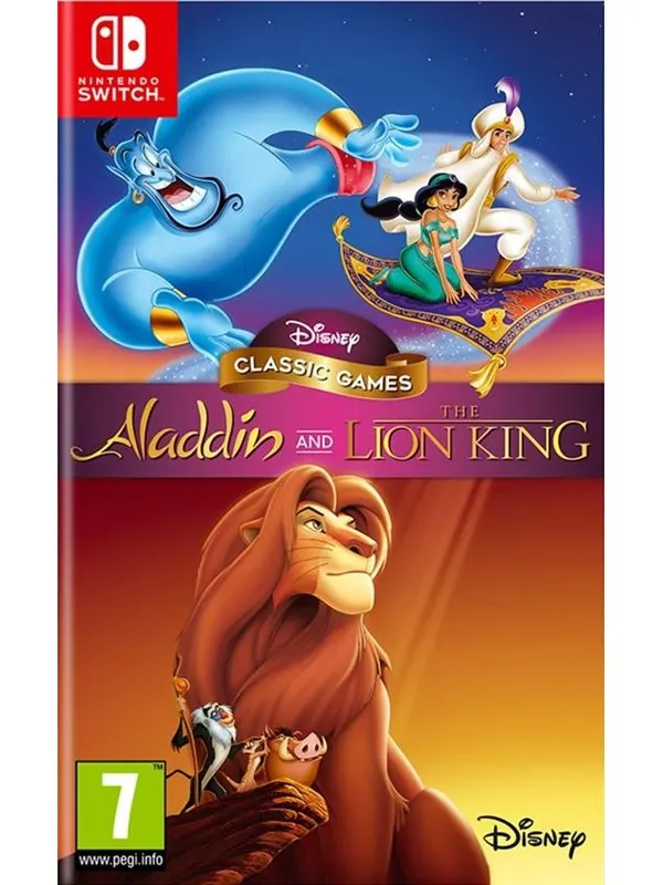 Disney Classic Games: Aladdin and the Lion King - Nintendo Switch - Action