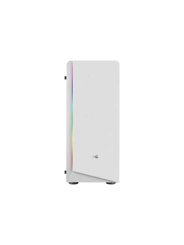AeroCool Geh Midi Rift White MicroATX/ATX/MiniITX - Chassi - Tower - Vit