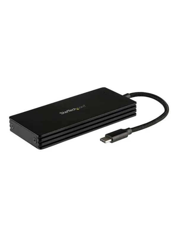 StarTech.com M.2 SSD Enclosure for M.2 SATA Drives - USB 3.1 - USB-C - storage enclosure - M.2 Card - USB 3.1 (Gen 2)