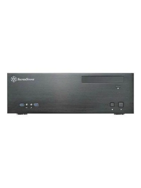 SilverStone Grandia GD04 - Chassi - Desktop - Svart