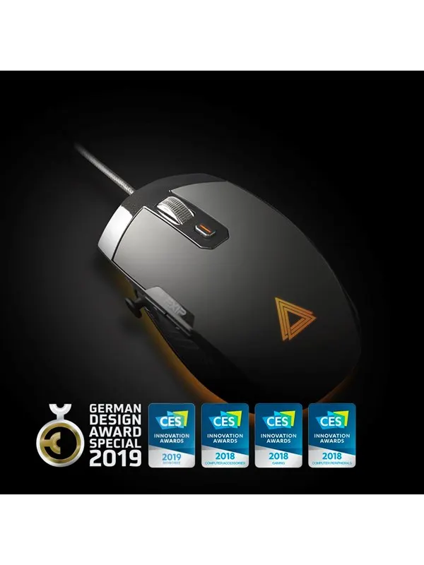 Lexip Pu94 Gaming mouse - Gamingmus - Laser - 6 knappar - Orange
