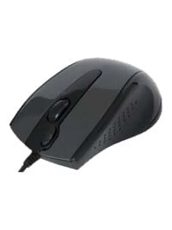 A4Tech V-Track N-500F-1 - mus - USB - grå - Mouse - Optic - 4 knappar - Grå