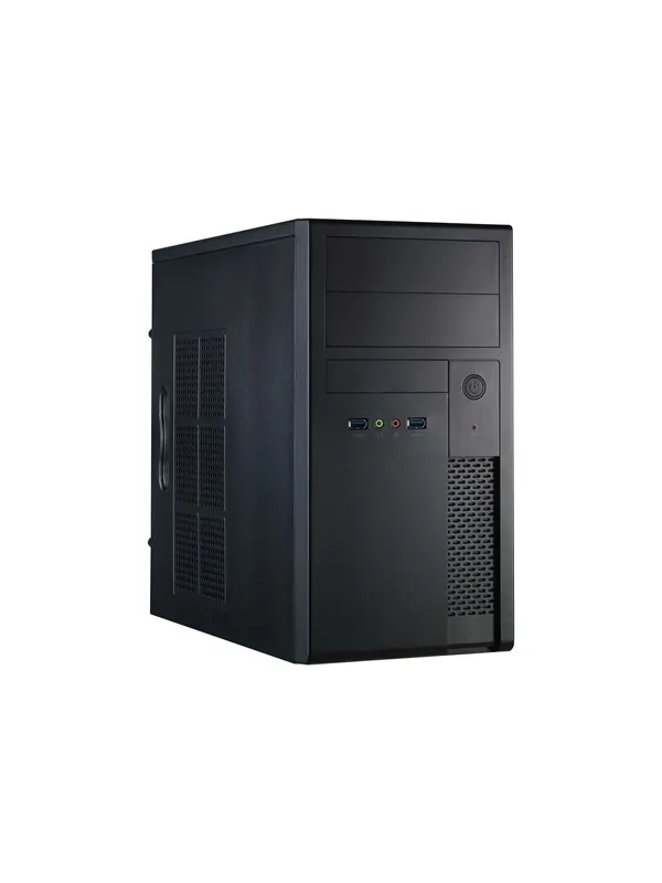 Chieftec Mesh Series - including 350W PSU - Chassi - Minitower - Svart