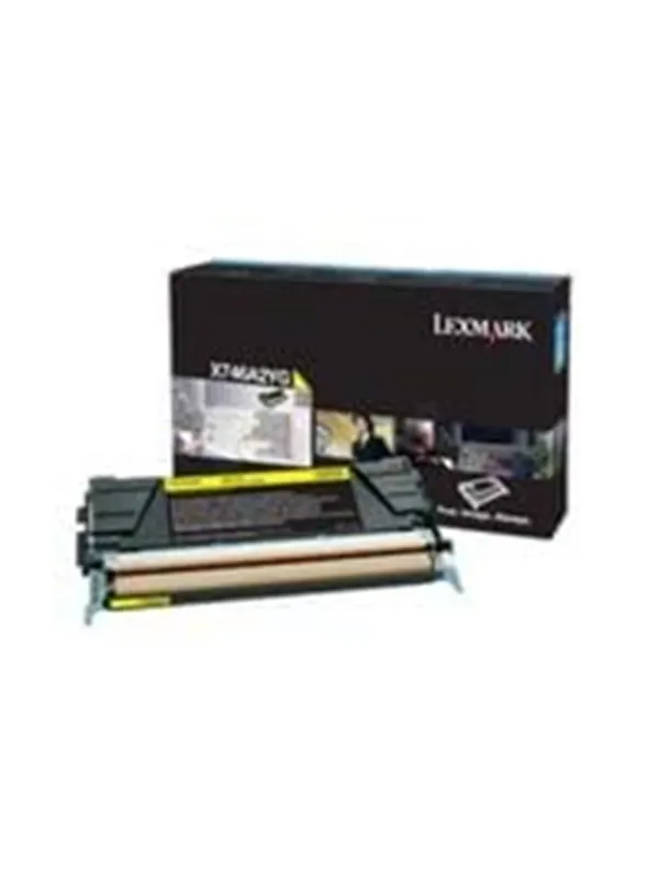Lexmark X746A3YG Yellow - Tonerkassett Yellow