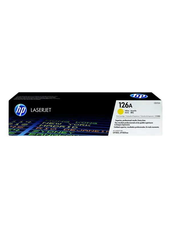 HP 126A / CE312A Yellow Toner