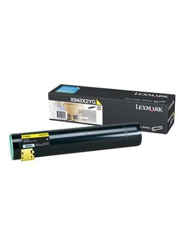 Lexmark X945X2YG Toner Yellow - Tonerkassett Yellow
