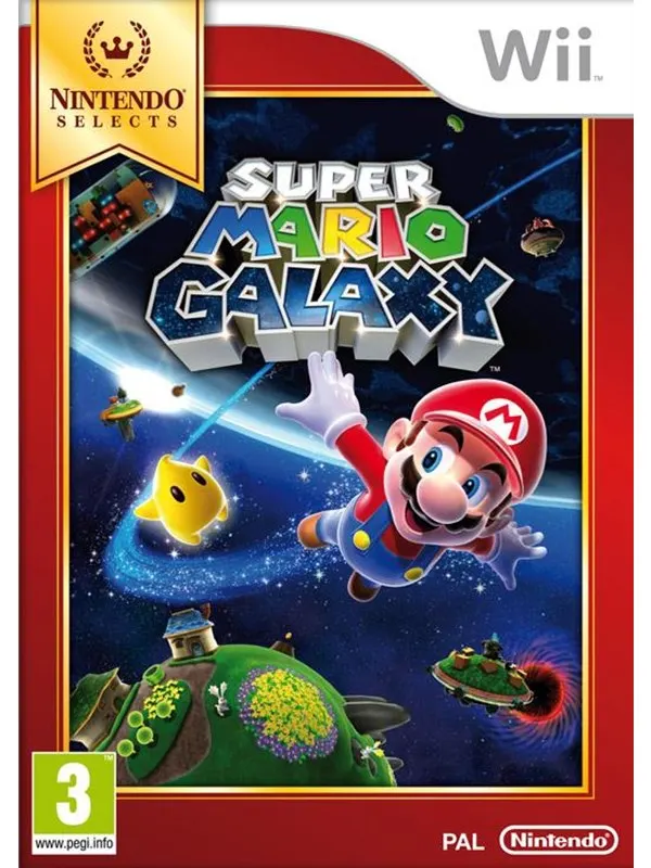 Super Mario Galaxy (Select) - Nintendo Wii - Plattformsspelare