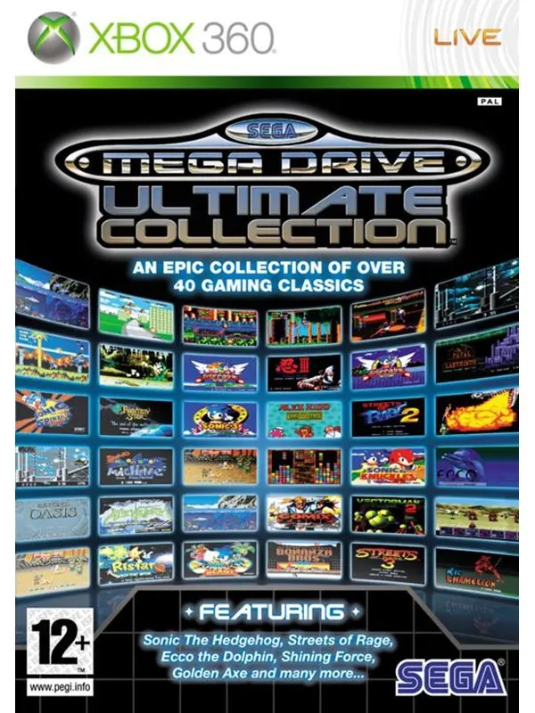 SEGA Mega Drive Ultimate Collection - Microsoft Xbox 360 - Retro