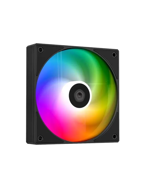 ID-Cooling AS-120 ARGB Reverse - Chassi fläkt - 120mm - Svart med RGB LED