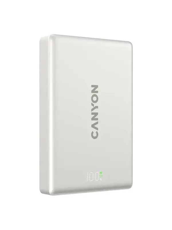 Canyon OnPower 511 MagSafe Powerbank 10000mAh, Bei - 10000 mAh