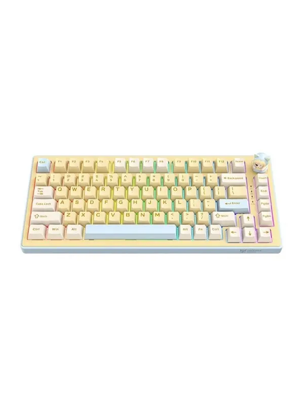 ONIKUMA Onikuma MT707 Gamingtangentbord (Gul) - Gul