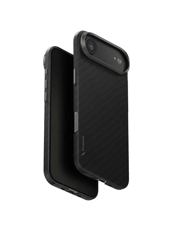 UNIQ Keva EDGE Magclick Charging Case for iPhone Air - Black