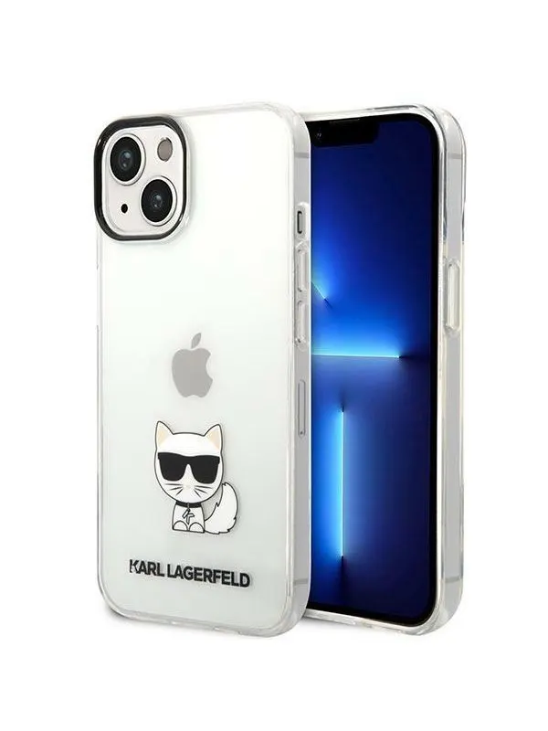 Karl Lagerfeld KLHCP14MCTTR iPhone 14 Plus 6.7 "hardcase clear / transparent Choupette Body