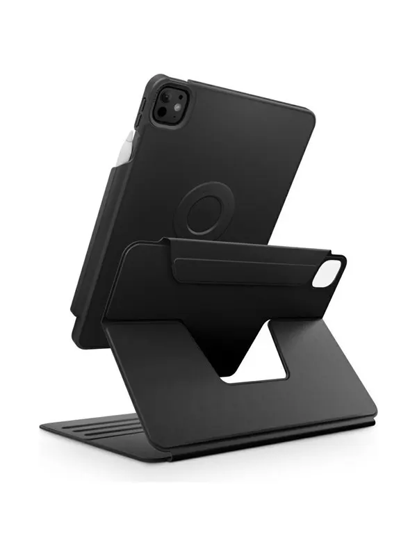 UNIQ Rovus Snapmount Magnetic 360 Rotating Detachable Case for iPad Pro 13" 2024 (7th Gen.) - Black