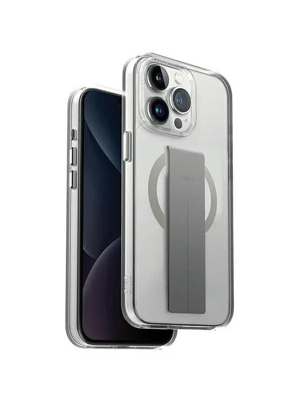UNIQ Heldro Mag Mag Magclick Charging Case for iPhone 15 Pro Max - Transparent