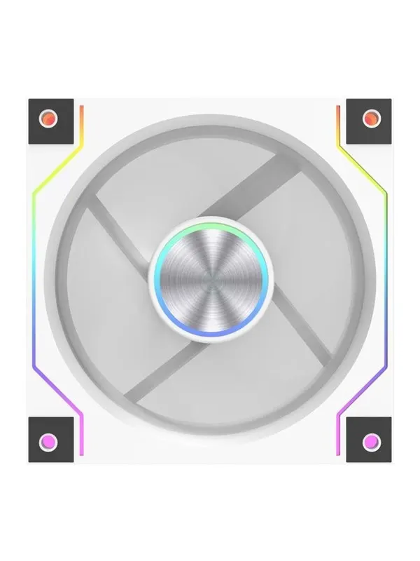 Darkflash DM20 LINE Cooling Fan - White - Chassi fläkt - Vit