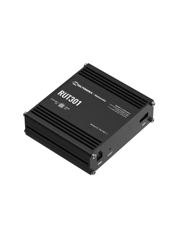 Teltonika RUT301 - router - DIN rail mountable wall-mountable surface-mountable - Router