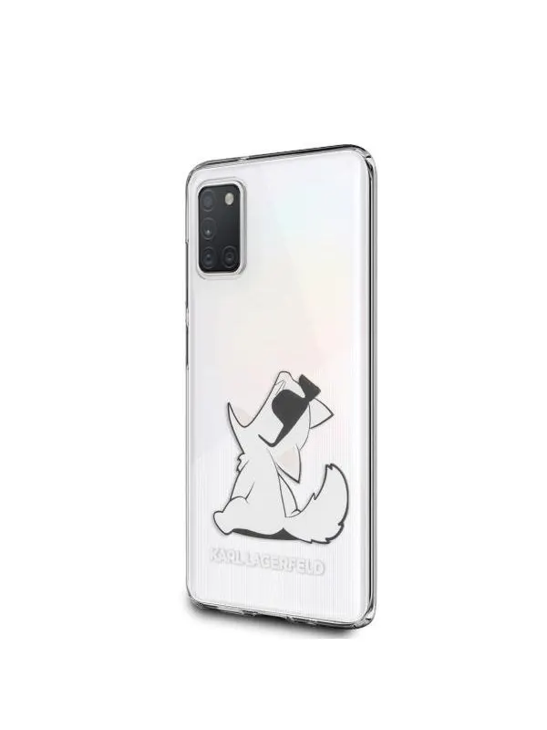 Karl Lagerfeld Choupette Fun Case for Samsung Galaxy A31 - Transparent