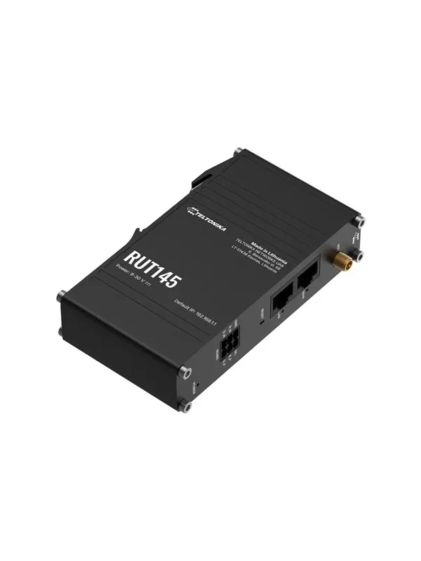 Teltonika RUT145 - wireless router - Wi-Fi - DIN rail mountable - Wireless router N Standard - 802.11n