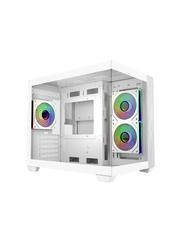 Cooler Master Elite 481 Wood - Chassi - Tower - Vit