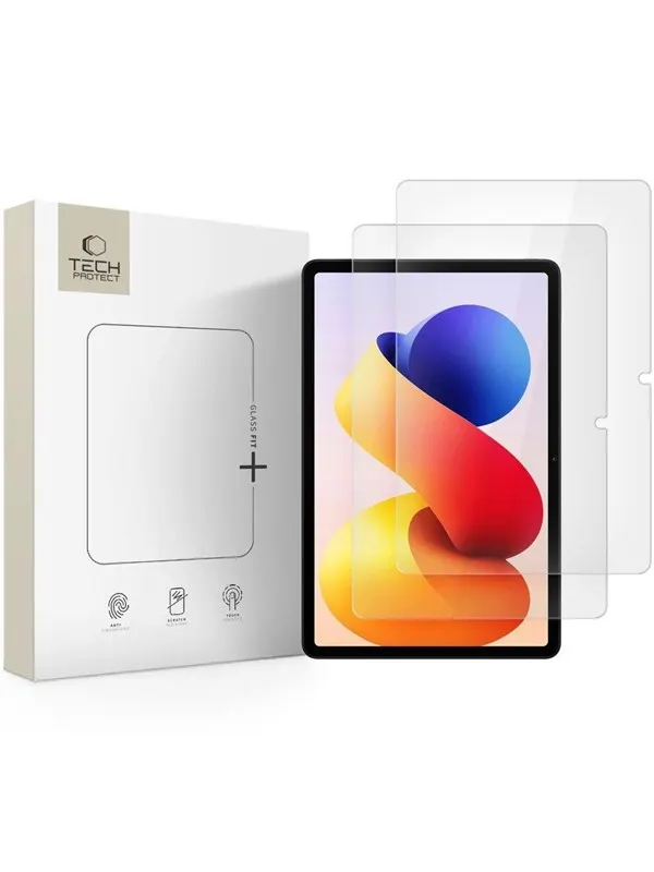 Tech-Protect  Glass Fit+2-pack Tempered Glass for Xiaomi Redmi Pad Pro / 2 Pro 12.1 - Clear
