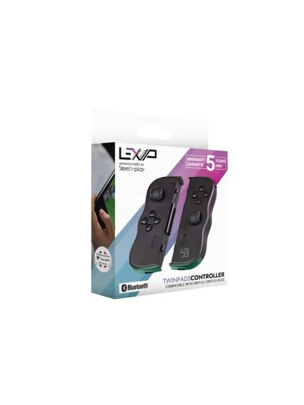 Lexip Twin Pads - gamepad - wireless - 2.4 GHz/Bluetooth - Wireless Controller - Nintendo Switch