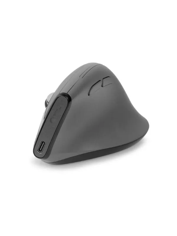 Bakker Elkhuizen BakkerElkhuizen Grip Pro - Vertical mouse - Optic - 6 knappar - Grå