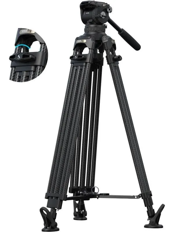 SmallRig 5578 FSD18 FreeSpeed Heavy-Duty Carbon Fiber Tripod