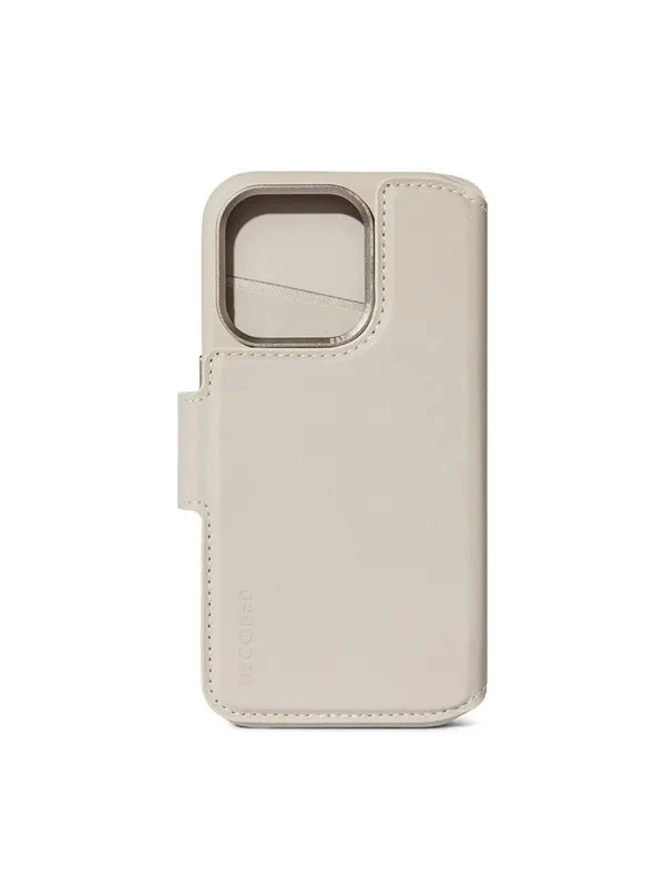 Decoded Leather Detachable Wallet for iPhone 13/14/15 Clay