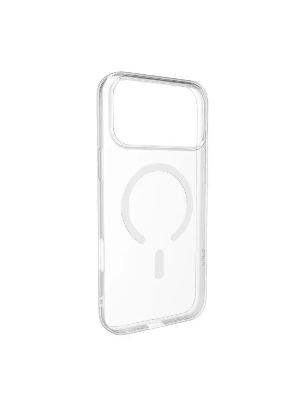 Puro Ultra-Slim TPU Case Compatible with MagSafe for iPhone 17 Pro - Transparent