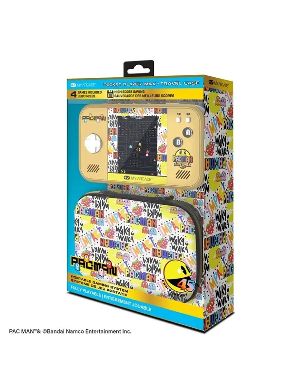My Arcade POCKET PLAYER MAX PAC-MAN 45TH ANNIVERSA