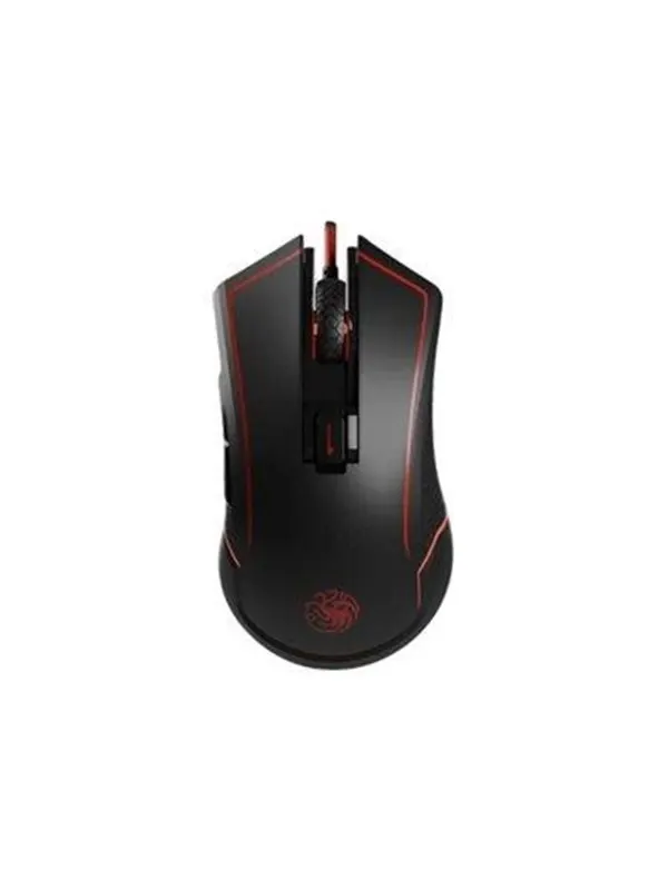Lexip X TSUME - Targaryen Game of Thrones - mouse - ceramic skates - Wi-Fi USB - black red - Mouse - Optic - Röd