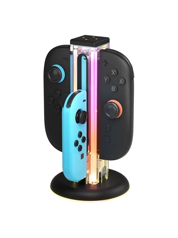 NYXI Zeus Nintendo Switch 1 &amp; 2 Charging station - Wired Charging cable for wireless game controller