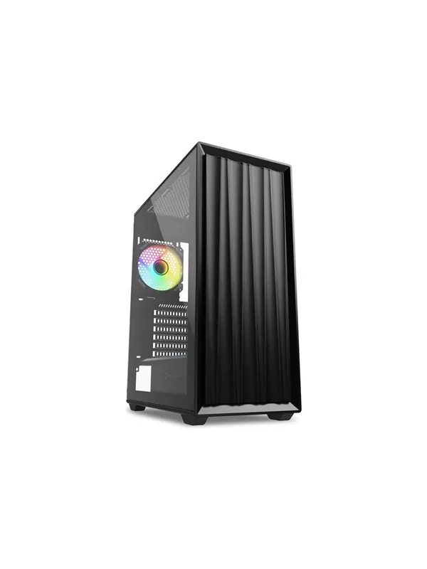 Sharkoon VK3 RGB - tower - ATX - Chassi - Tower - Svart