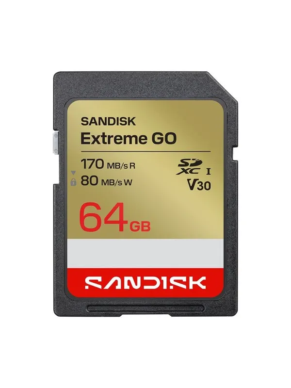 SANDISK Extreme GO SD - 170MB/s - 64GB