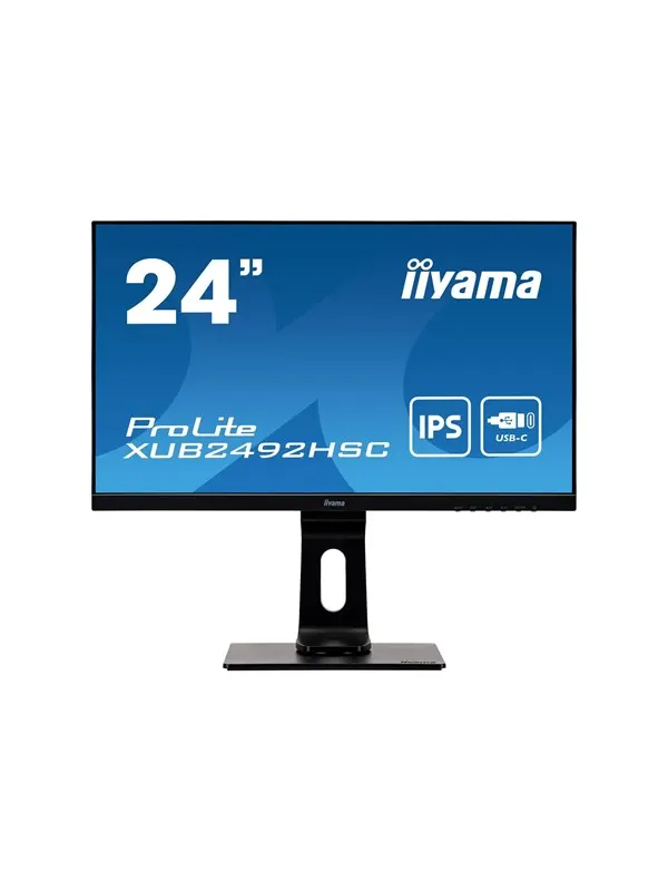 24" iiyama ProLite XUB2492HSC - 1920x1080 (FHD) - 75Hz - IPS