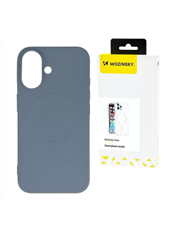Wozinsky Liquid Silicone MagSafe Case for Samsung Galaxy S25 Ultra - Grey