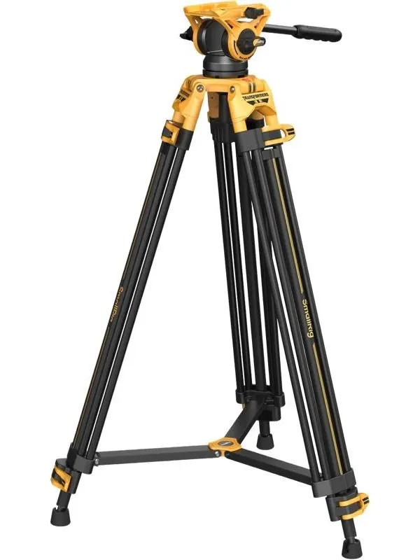 SmallRig 5523 Video Tripod with Heavy-Duty Fluid Head AD-01 (BumbleBee Editionï¼