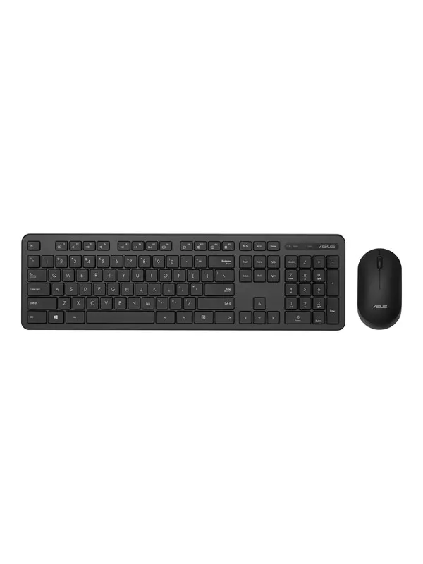 ASUS CW100 - Tastatur &amp; Mus set - Engelska (US) - Svart
