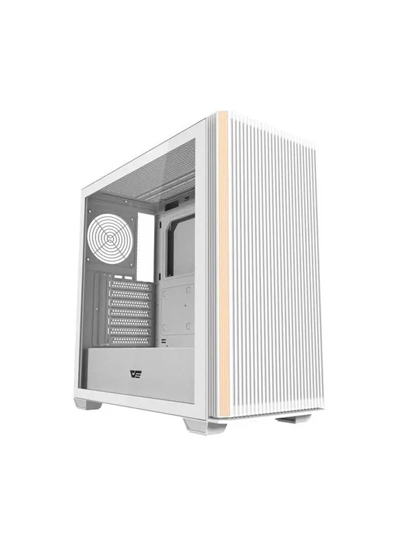 Darkflash DS900WS ATX Computer Case - Chassi - Vit